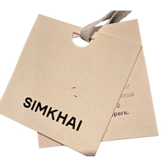 Jonathan Simkhai Costina Textured Crepe Fit and Flare Black Dress Architectural - Picture 11 of 16